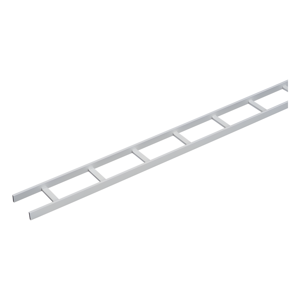 Charola Tipo Escalerilla de Secciones Rectas, 12 in (305 mm) de Ancho, Travesaños a Intervalos de 9 in (229 mm), Tramo de 10 ft (3.05 m), de Acero