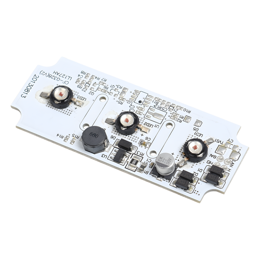 Tablilla de reemplazo con 3 LED color Azul para X605