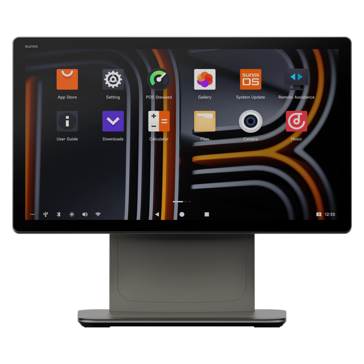 Terminal de Escritorio Inteligente / Pantalla FHD de 15.6" / Qualcomm Hexa-core / 4 GB RAM + 64 GB ROM / Sistema Operativo SUNMI 4.0 / Touch ID
