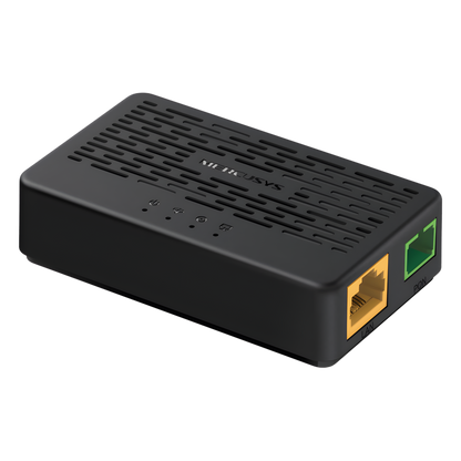 Terminal XPON 1 Puerto Gigabit / Modo Dual EPON + GPON / Downstream 2.488 Gbps / Gestión OMCI / VLAN 802.1Q / Bridge / Encriptación AES / DBA / FEC