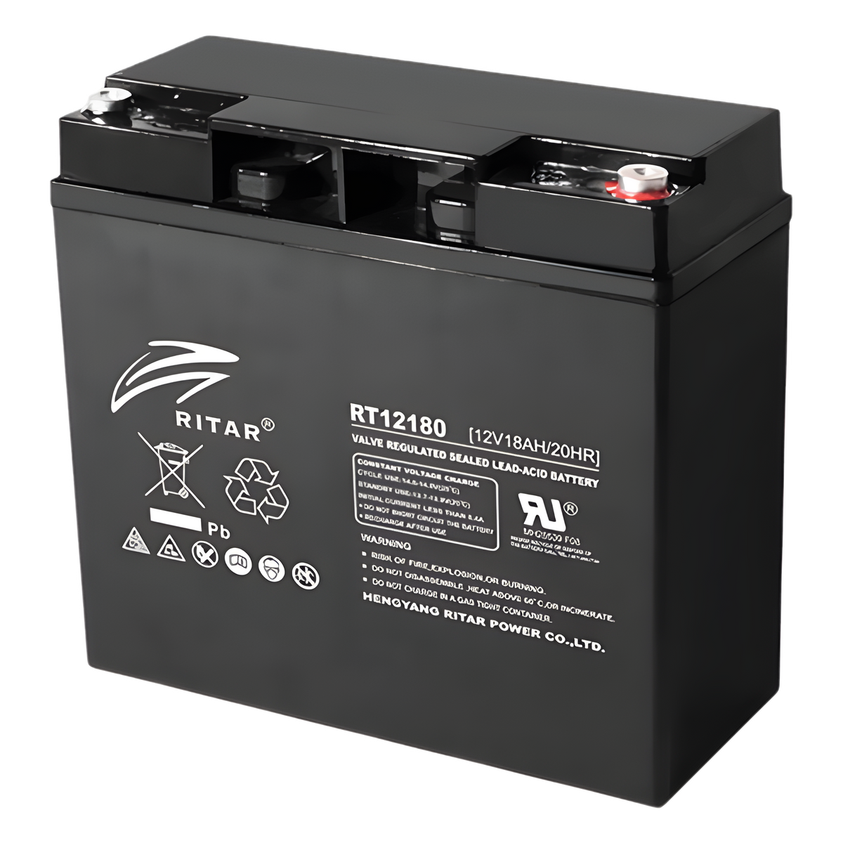 Batería 12 Vcc / 18 Ah / Tecnología AGM-VRLA / Aplicación para UPS