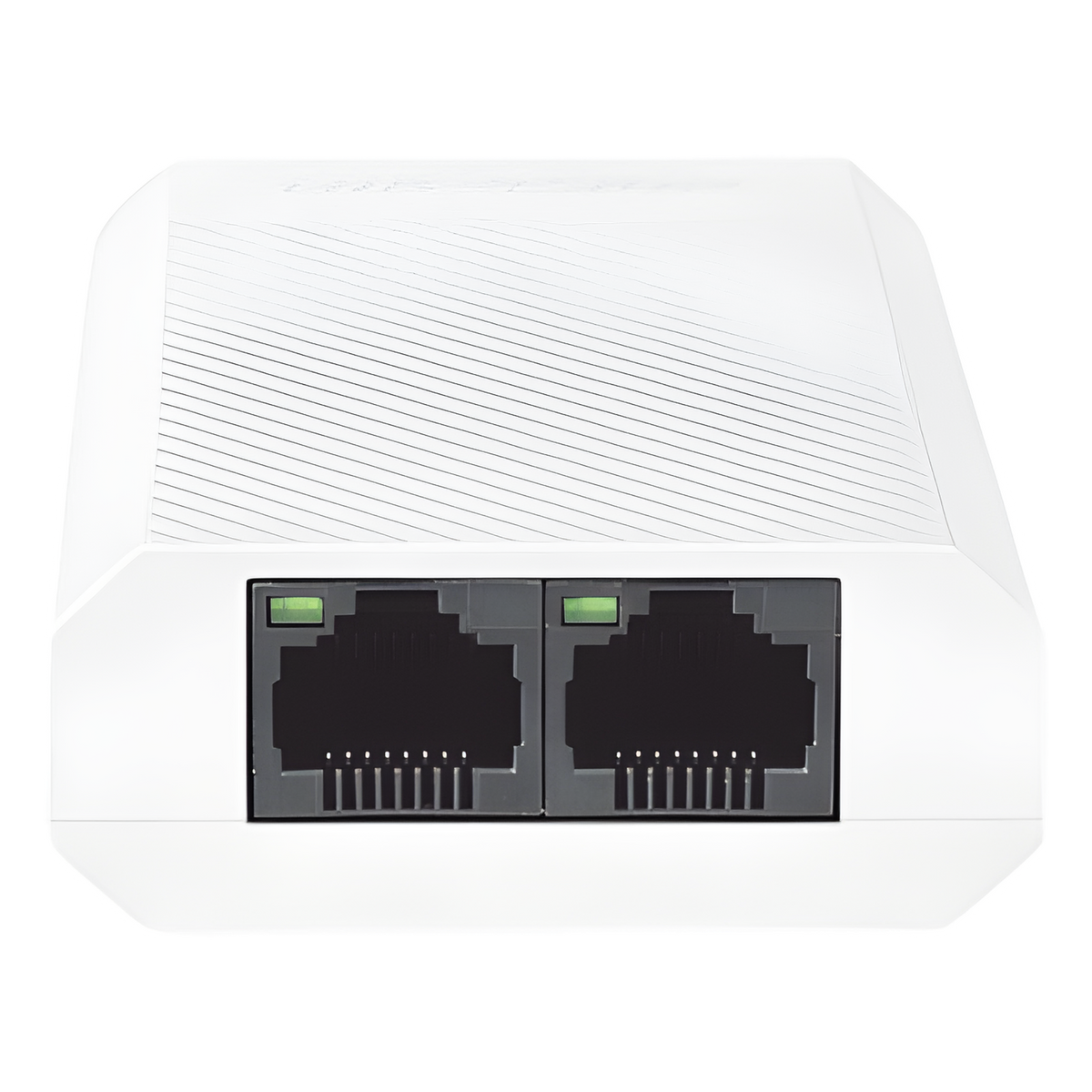Extensor PoE+ (30 Watts Entrada) / 100 Mbps con 2 Salidas PoE+ (30 Watts Totales de Salida) / Uso Interior / Podemos Alimentar 2 Cámaras IP