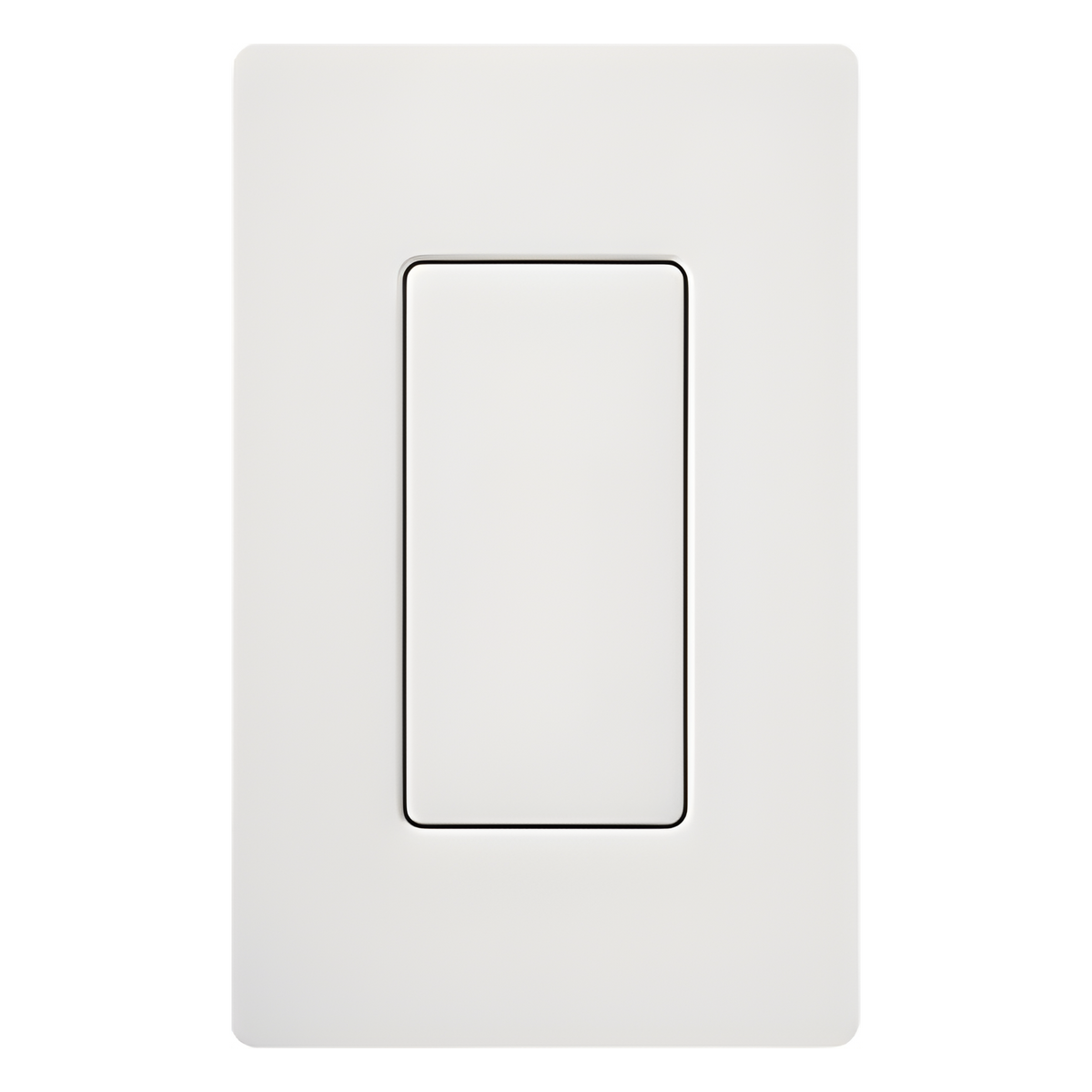 Inserto ciego estilo Designer para cubrir espacios sin usar en placas de pared Lutron Claro y Satin Colors, instalación a presión sin tornillos