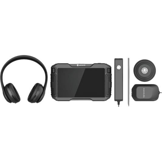 AD22PI- Cámara de Imagen Acústica Portátil / DETECTAR FUGA DE AGUA / Pantalla táctil de 7" / IP66 PANTALLA IP54 SENSOR PORTATIL/Uso en exterior