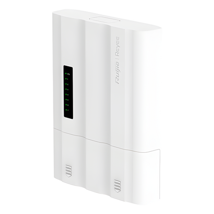 Switch Outdoor Capa 2 / 7 Puertos Gigabit + 2 SFP / PoE/PoE+/PoE++ 60W / IP65 / ERPS / Gestión Cloud / 14 Gbps