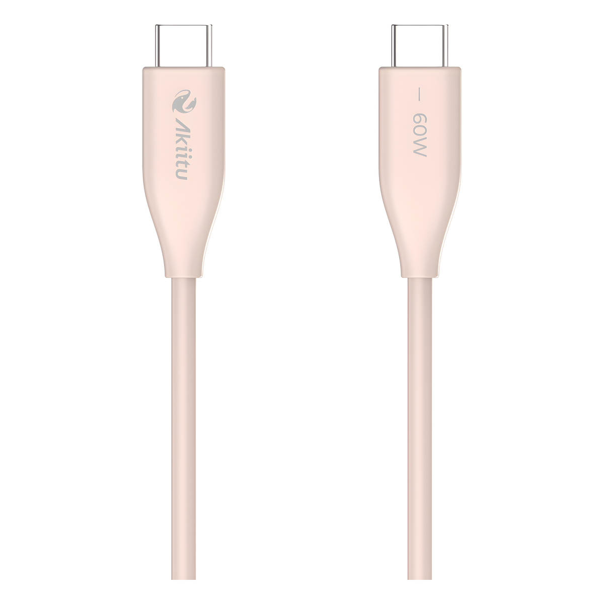 Cable de Carga USB-C a C / 1.5 Metros (4.92 Pies) / Tecnología GaN (Nitruro de Galio) / Fast-Charging / Potencia 60W / Velocidad Transferencia 480