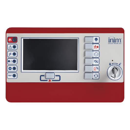 Teclado Remoto Repetidor | Control Centrales Previdia | Red HorNet+ RS485 | Visualización Personalizable | Certificación EN 54