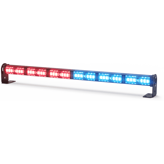Barra de luz 26¨6 módulos Rojo/Azul/Ámbar para Pick up / Parte Trasera