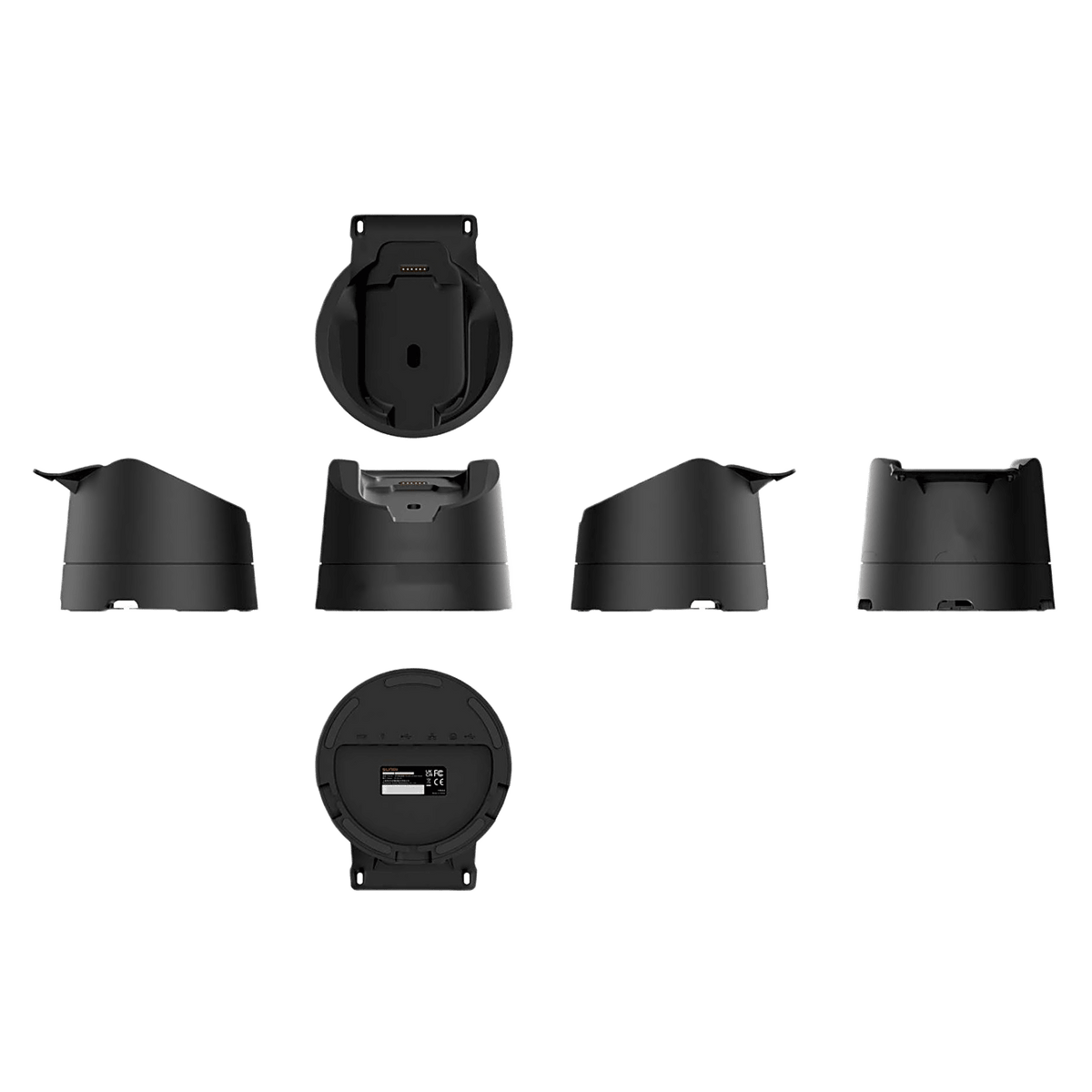Soporte Giratorio SUNMI para V3 MIX/P3 MIX / Rotación 0°~180° / Entrada 24V 1.4A / Pogo Pin 6 PIN / USB Tipo-A / Ethernet / RJ12 / RS232 / Amplio