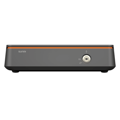 Cajón de Efectivo Mini SUNMI / ABS de Alta Resistencia / 3 Posiciones de Bloqueo / 9V-24V Autoajustable / 1,000,000+ Operaciones / 10 kg Capacidad de
