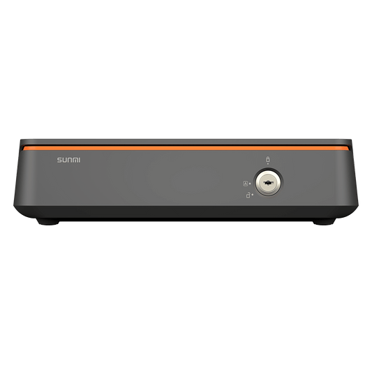 Cajón de Efectivo Mini SUNMI / ABS de Alta Resistencia / 3 Posiciones de Bloqueo / 9V-24V Autoajustable / 1,000,000+ Operaciones / 10 kg Capacidad de