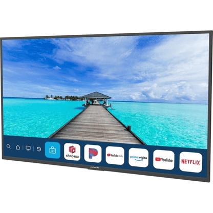 SmartTV para Exteriores Neptune™ 55" 4K UHD / 500 nits Sol Parcial / webOS / IP54 ideal para areas con techado parcial / VESA 300x200 / Incluye