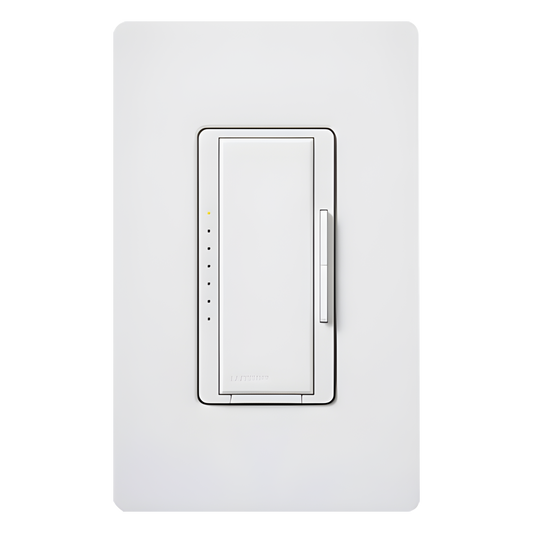 Atenuador de pared inalámbrico Maestro Wireless, 150 W LED/CFL, 600 W incandescente/halógeno, 600 VA MLV, 120 V, no requiere neutro, compatible con