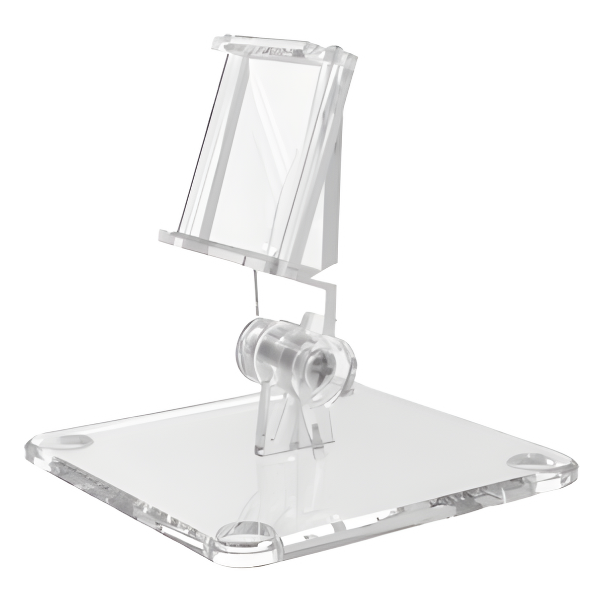 Soporte en T para Etiqueta de Tinta Electrónica / AccessPRO / Rotación de 50 Grados / Escritorio / Compatible con 2.13" - 2.66" - 2.9" - 4.2"