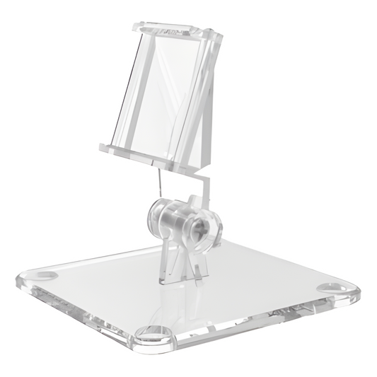 Soporte en T para Etiqueta de Tinta Electrónica / AccessPRO / Rotación de 50 Grados / Escritorio / Compatible con 2.13" - 2.66" - 2.9" - 4.2"