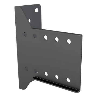 Placa_ Accesorio para Montaje de pantalla desde la Pared | Fabircada en Acero.