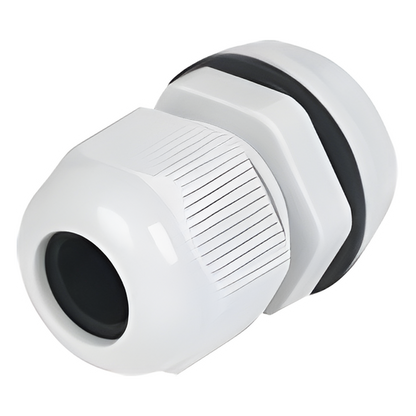 Conector Plástico Tipo Glándula para Cable de 4 a 8 mm de Diámetro.
