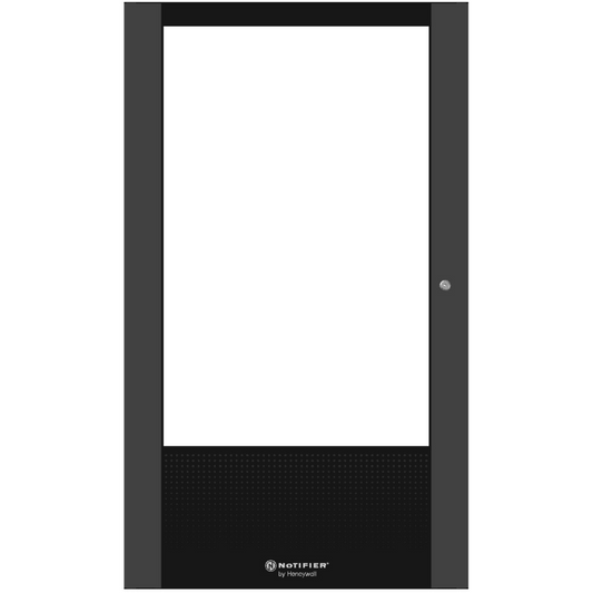 Puerta con ventana para gabinete de tres niveles, acero calibre 16, para gabinetes CAB-5 de paneles contra incendio serie N16 INSPIRE de NOTIFIER
