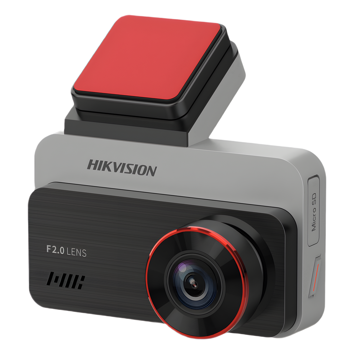 Dashcam de Doble Lente Hikvision AE-DC2328-C200S(2CH) / 2 Megapixel (1080p) Frontal e Interior / Gran Angular 128° / H.265 / Pantalla IPS 3" / WiFi