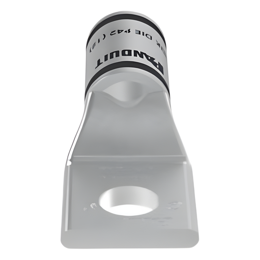 Zapata de compresión LCA1/0-56-X para cal. 1/0 Awg, Barreno para tornillo prisionero de 5/16, 1 Pz