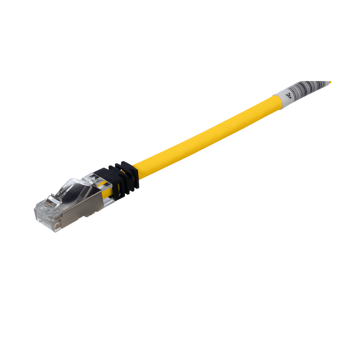 Patch Cord Cat6A, Blindado S/FTP, CM/LS0H, 2 Metros (6.56 Pies), Color Amarillo