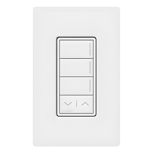 Teclado inalámbrico Sunnata RF de 3 botones con subir/bajar para escenas de iluminación, sistema RadioRA 3
