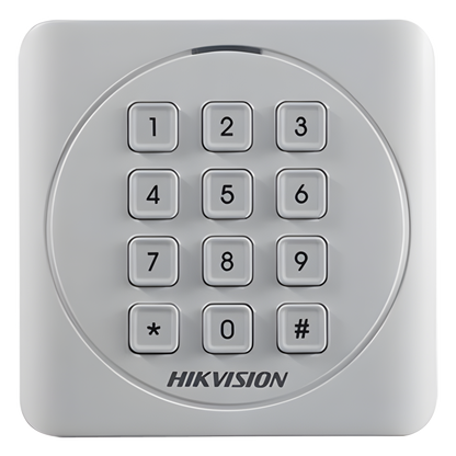 Lector de Tarjetas PROX EM y Contraseñas / Exterior IP65 / Wiegand / Compatible con Cualquier Panel / PEQUEÑO y ESTETICO