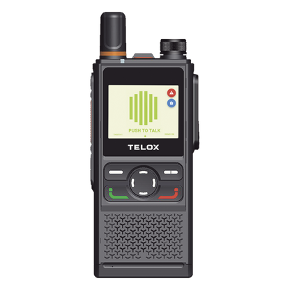 Kit Radio PoC LTE TELOX TE320 con servicio TASSTA TFLEXPTT y SIM YOBI 1GB por 12 meses / Audio 3W / IP67 / Batería 4000 mAh / GPS / Cifrado AES-256