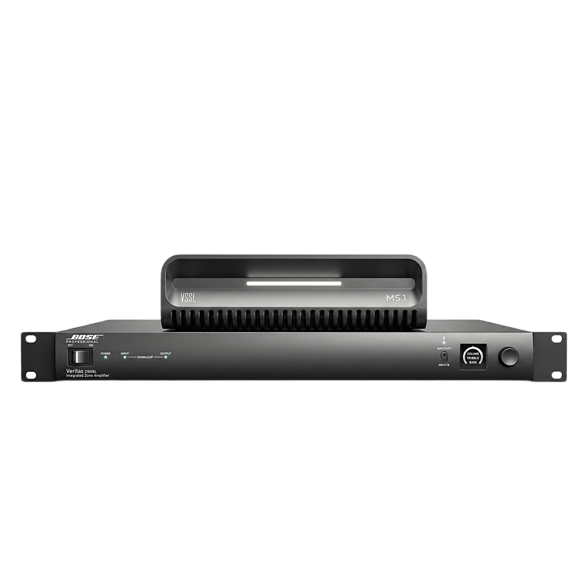 KIT Amplificador Veritas 2160BH y Streamer de Audio Modular MS.1 | PoE + USB-C | HDMI eARC + Óptica + RCA | Bluetooth LE Audio | WiFi |