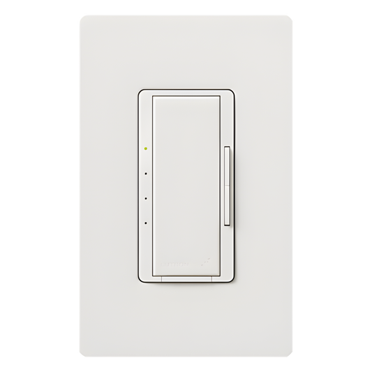 Control de pared para velocidad de ventilador de techo, 4 velocidades silenciosas más apagado, 120 V y 2 A, inalámbrico Clear Connect, para sistema