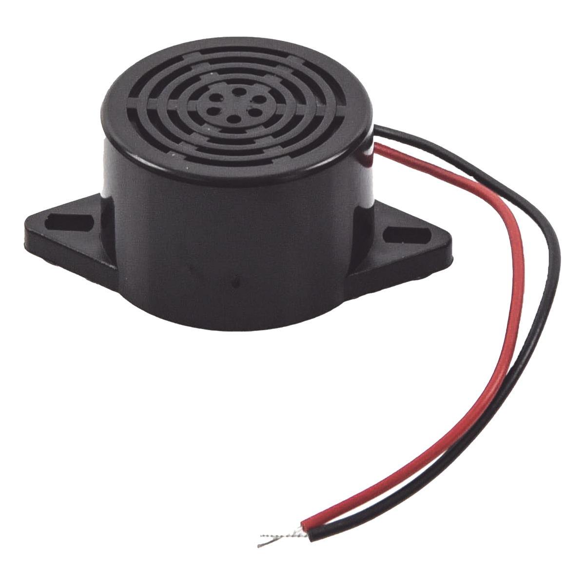 Zumbador para Chapas y Contrachapas / 85 dB / 12 Vcc / Avisa cuando la puerta se abre / Diseño compacto ABS