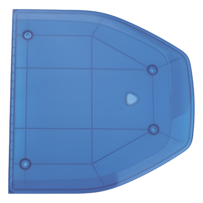 Domo lateral de reemplazo para barra de luces SP216 de la Marca SignalPro, Color Azul