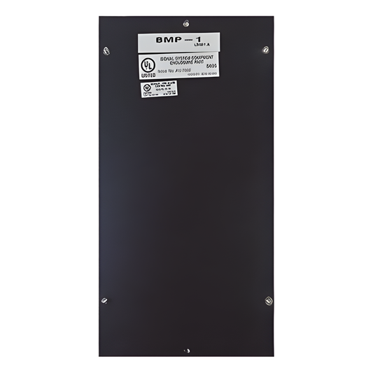 Placa ciega para cubrir una posición de módulo sin usar en paneles y anunciadores de incendio NOTIFIER, compatible con módulos opcionales NCM-W
