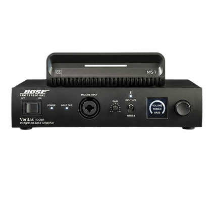 KIT Amplificador Veritas 1100BH y Streamer de Audio Modular MS.1 | PoE + USB-C | HDMI eARC + Óptica + RCA | Bluetooth LE Audio | WiFi |