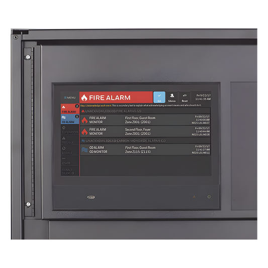 Pantalla táctil de control de red de 10 pulgadas para NOTI-FIRE-NET, compatible con paneles ONYX e INSPIRE
