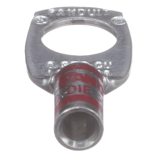 Zapata de compresión LCA8-38-L, para cal. 8 Awg, Barreno para tornillo prisionero de 3/8, 1 Pz