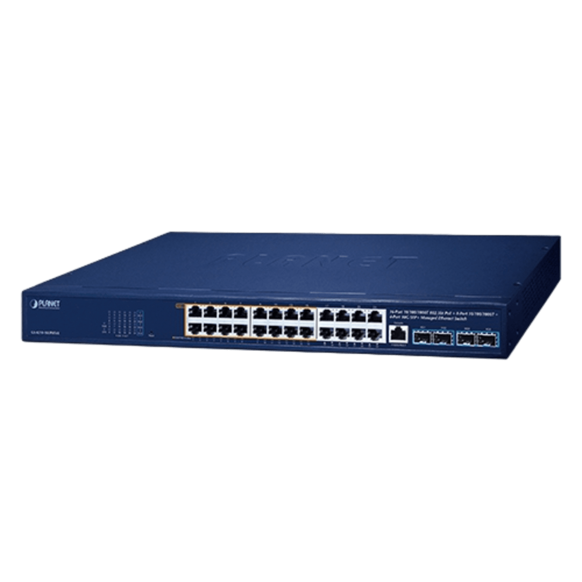 Switch Gestionado PoE++ 802.3bt / 16 Puertos Gigabit PoE++ 95W + 8 Puertos Gigabit + 4 Puertos 10G SFP+ / Presupuesto PoE 420W / IPv6/IPv4 / L2/L4