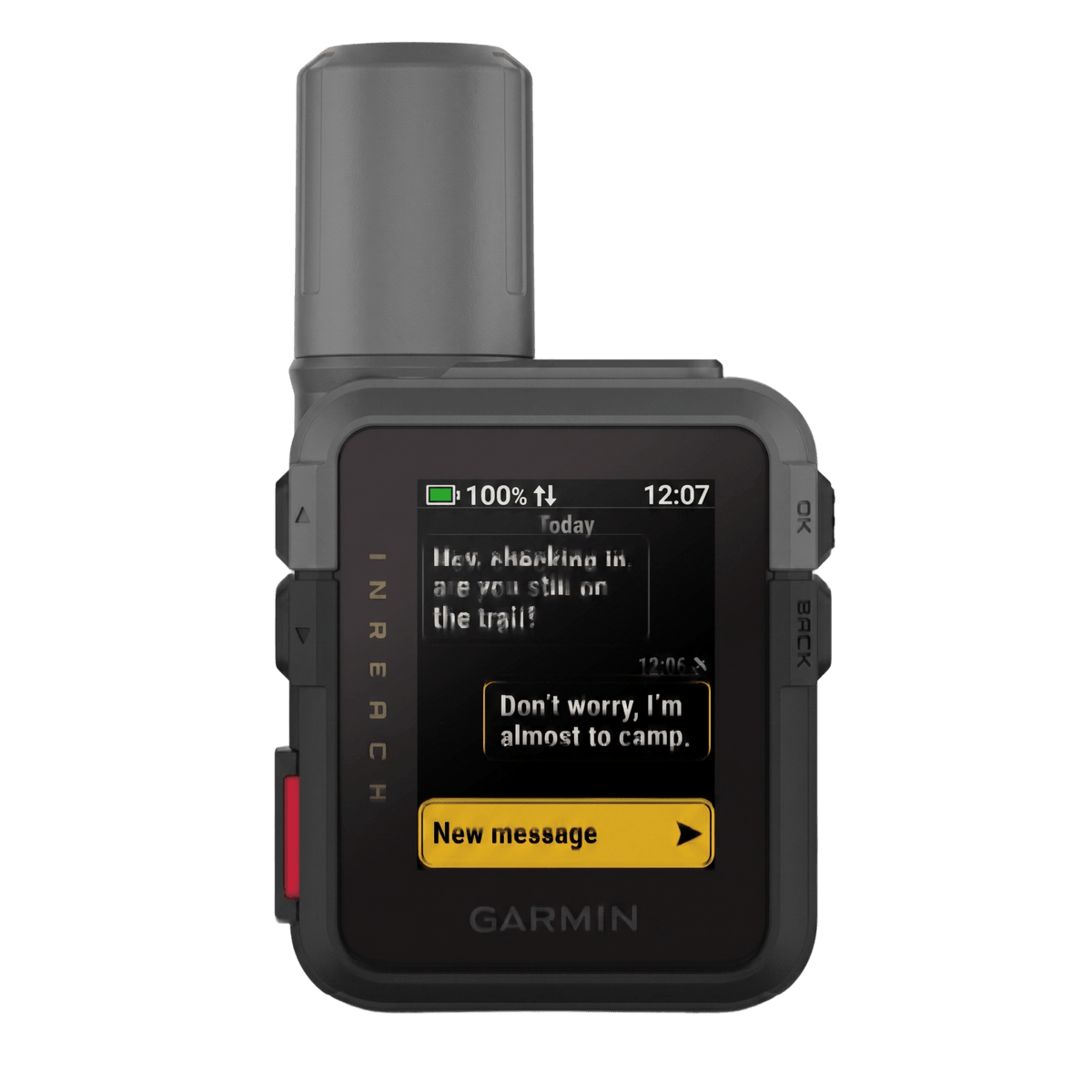 inReach® Mini 3 / Dispositivo de Comunicación Satelital / SOS Interactivo / Pantalla Táctil MIP 1.9 in / GPS Multibanda / Batería 14 Días / IP67