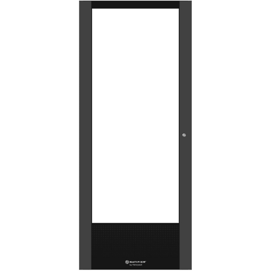 Puerta con ventana para gabinete de cinco niveles, acero calibre 16, para gabinetes CAB-5 de paneles contra incendio serie N16 INSPIRE de NOTIFIER
