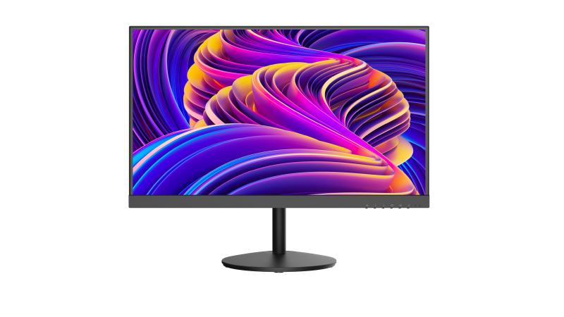 Monitor LED FullHD (1080p) de 24" / Ideal para CCTV, Oficina y Hogar / Entrada HDMI-VGA-BNC / Montaje VESA ( 75 X 75) / Uso 24/7 / Backlight E-LED