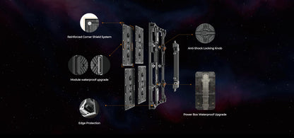 Gabinete LED para Videowall de Renta / Serie NT2.9 ABSEN / Pitch 2.9 V2 / LED Negro / Resolución 168 X 168 / Tamaño 500 x 500 mm / Uso en Exterior