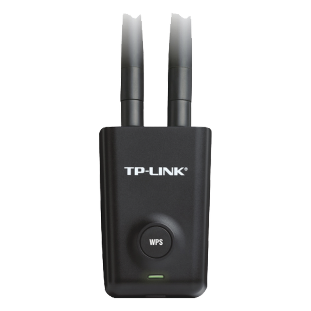 Adaptador de alta potencia USB inalámbrico/ WiFi N 300 Mbps / Frecuencia de 2.4 GHz / 2 Antenas Externas de 5 dBi / Compatibilidad Windows y Linux