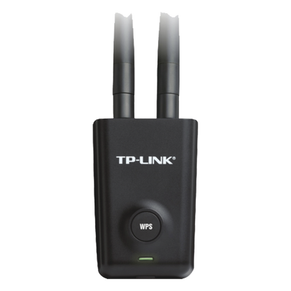 Adaptador de alta potencia USB inalámbrico/ WiFi N 300 Mbps / Frecuencia de 2.4 GHz / 2 Antenas Externas de 5 dBi / Compatibilidad Windows y Linux
