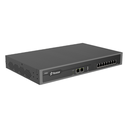 Conmutador IP PBX Enterprise / 50 Extensiones / 25 Llamadas Simultáneas / Hasta 8 Puertos FXO/FXS / Call Center Integrado / Omnicanal WhatsApp