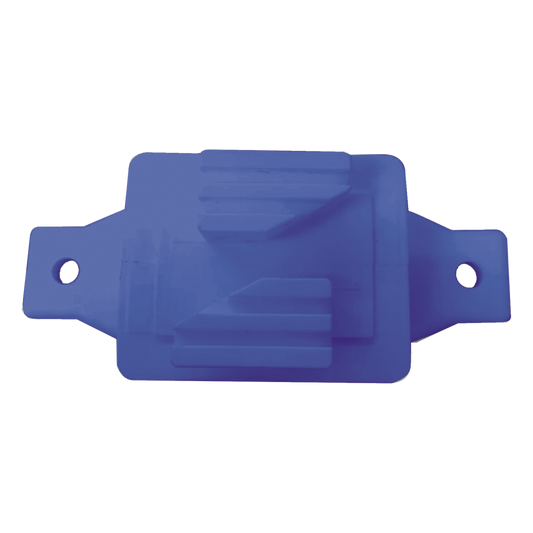 Aislador de Paso Azul Reforzado para Cercos Eléctricos / Aislamiento hasta 18 kV / Resistente a Clima Extremo / Polipropileno y Policarbonato