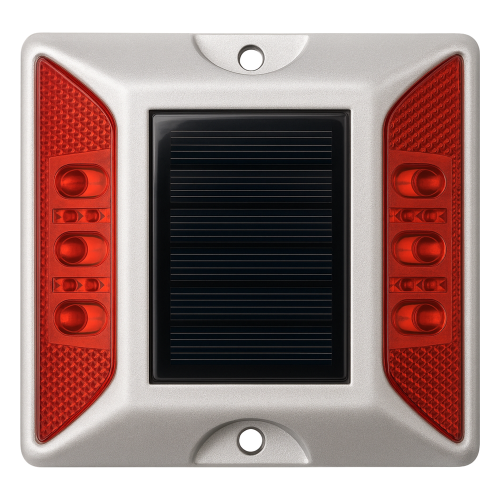 Luz LED para señalizacion de carreteras AC-LED / 6 LED Ultrabrillantes Intermitentes / Autonomía 108 Horas / Distancia Visual 800 m / IP68