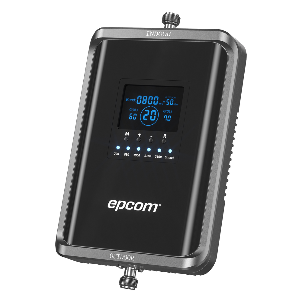 Amplificador de Señal Celular 5G / Mejora las llamadas convencionales y VoLTE / Soporta los datos de las tecnologías 2G, 3G, 4G y 5G de TELCEL, AT&T