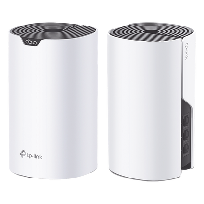 Kit 2 Routers Inalámbricos MESH Interior para Hogar / Doble Banda Wi-Fi 5 AC1900 Mbps / 3 Puerto Gigabit WAN/LAN / 3 Antenas Internas