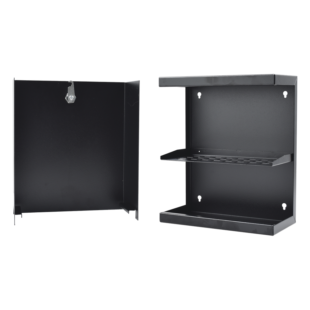 Gabinete con Punto de Consolidación de 24 Puertos, Compatible con conectores Keystone, Instalación en Pared o techo falso, Se envía el Gabinete
