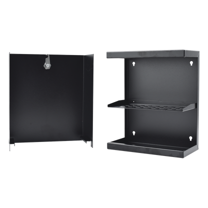 Gabinete con Punto de Consolidación de 24 Puertos, Compatible con conectores Keystone, Instalación en Pared o techo falso, Se envía el Gabinete